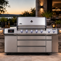 Napoleon Prestige PRO 665 Elite 5-Burner Propane Grill w/ Smart Technology & Electric Smoker Box - PRO665VXRSIBPSS